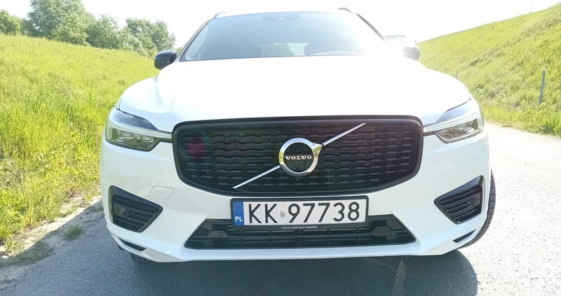 Volvo XC 60 cena 205000 przebieg: 12330, rok produkcji 2021 z Kraków małe 529